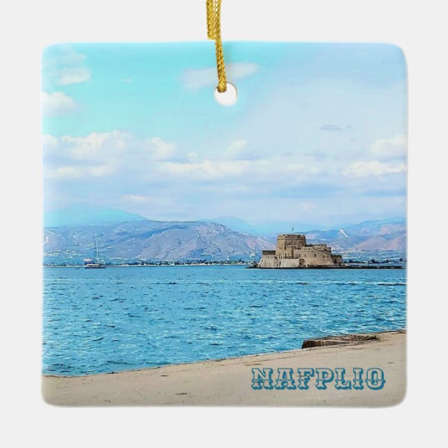 Nafplio Griechenland Souvenir Ornament (Vorderseite)