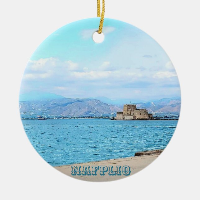 Nafplio Griechenland Souvenir Ornament (Vorne)
