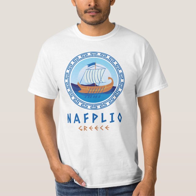Nafplio, Griechenland T-Shirt (Vorderseite)