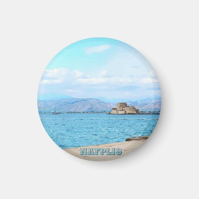 Nafplio-Souvenir-Magnet Magnet (Vorne)