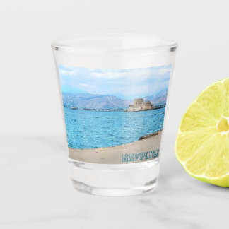 Nafplion Griechenland Souvenir Schnapsglas