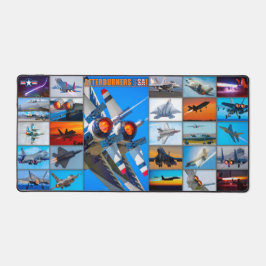 NAFTERBURNERS USA! MONTAGE SCHREIBTISCHUNTERLAGE