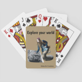 Naga Erforschen World Travel Fantasy Spielkarten