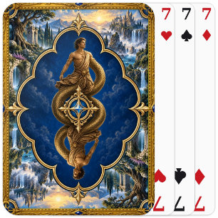 Naga, Gothic Fantasy Monster Spielkarten