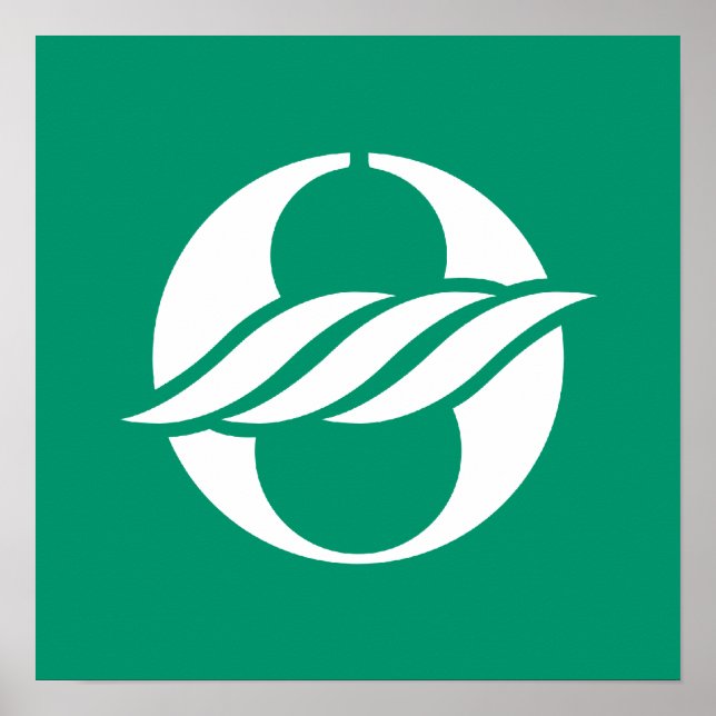 Nagahama, Shiga, Japan Poster (Vorne)