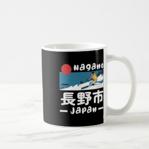 Nagano Japan Skigebiet Skifahren Japanische Alpen Kaffeetasse