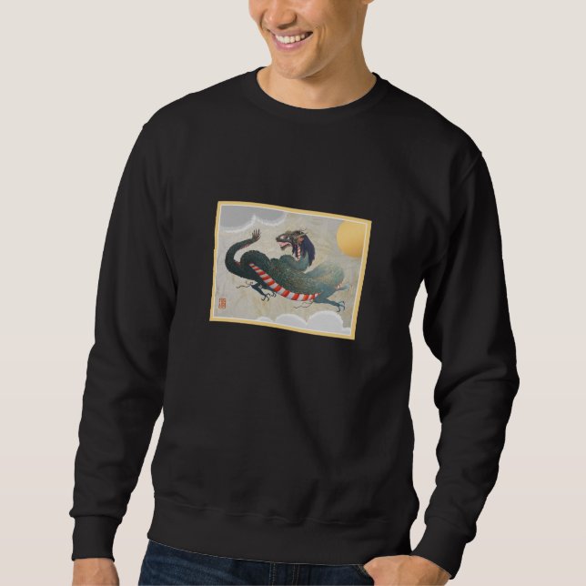 Nagasaki Dragon Men-Sweatshirt Sweatshirt (Vorderseite)