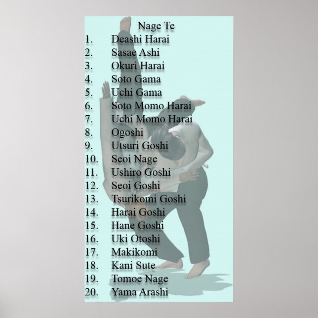 Nage Te List Poster (Vorne)