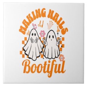 Nägel bootieren halloween fliese