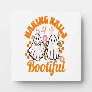 Nägel bootieren halloween fotoplatte