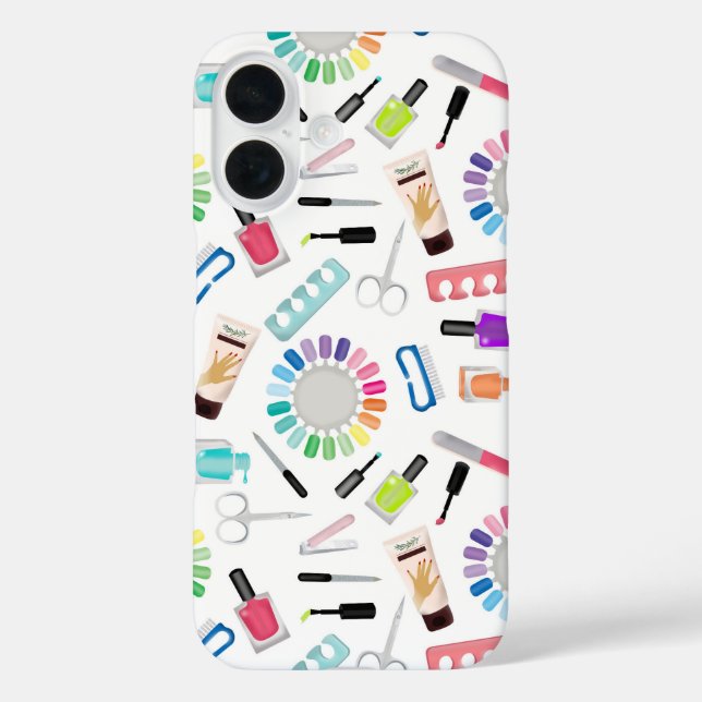 Nägel Maniküre Pediküre Schönheitssalon  Case-Mate iPhone Hülle (Rückseite)