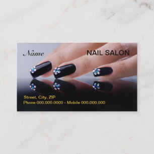 Nagel-Salon-Visitenkarte Terminkarte