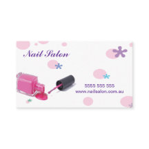 Nagel-Salon-Visitenkarte