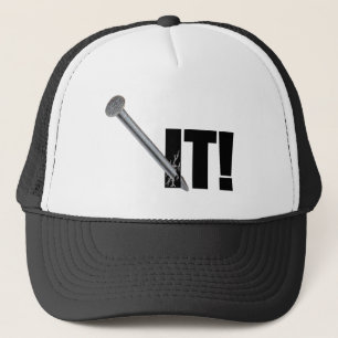 Nagel (schwarz) truckerkappe