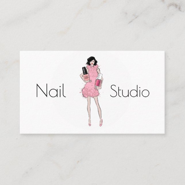 Nagel-Studio Visitenkarte (Vorderseite)