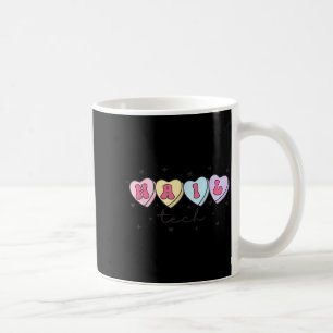 Nagel-Tech Valentinstag Herz Maniküre Kosmetikerin Kaffeetasse