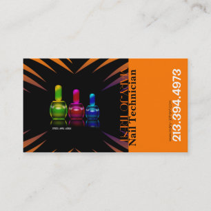 Nagel-Techniker-/Künstler-/Manikürist-Visitenkarte Visitenkarte