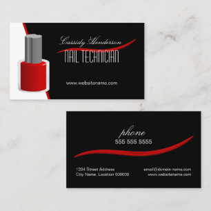 Nagel-Techniker Visitenkarte