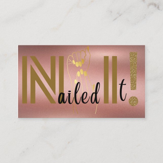 Nagel! Treuekarte (Vorderseite)