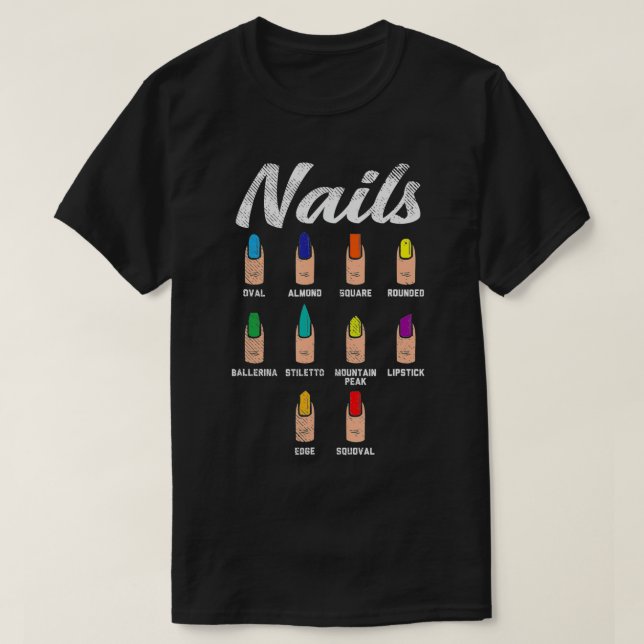 Nagelarten T-Shirt (Design vorne)