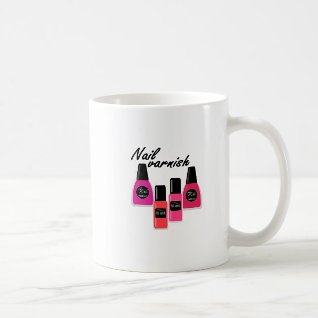 Nagellack Kaffeetasse (Rechts)