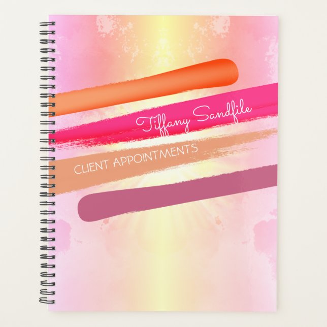 Nagellack-Maniküre-Salon Planer (Vorderseite)