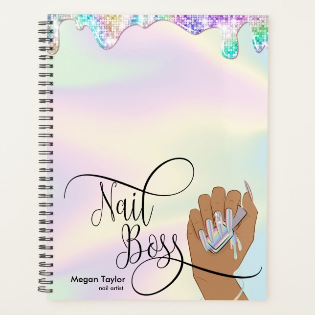 Nagellack, Nageltechniker, lange Nägel, Maniküre Planer (Vorderseite)