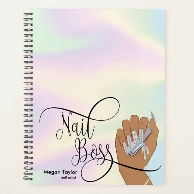 Nagellack, Nageltechniker, lange Nägel, Maniküre Planer (Vorderseite)