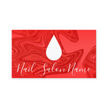 Nagellack Swirbelstanzkarte