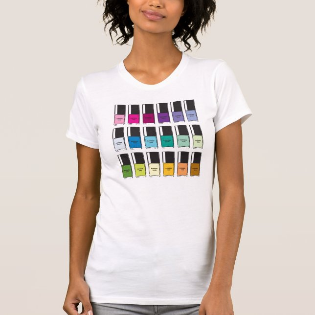 Nagellack T-Shirt (Vorderseite)