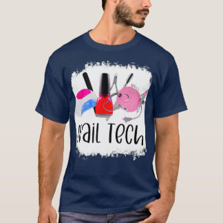 Nagelleben niedlicher Nageltechniker T-Shirt