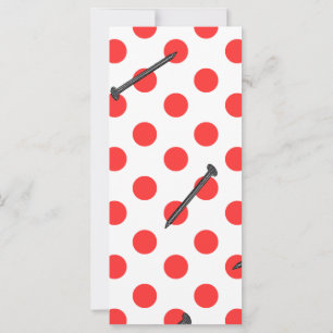 Nagelmuster mit Punkten