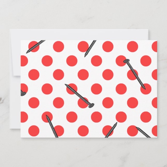 Nagelmuster mit Punkten (Vorderseite)