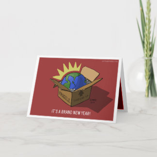 Nagelneues Jahr Feiertagskarte