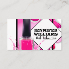 Nagelpolnische Flasche | Maniküre Visitenkarte