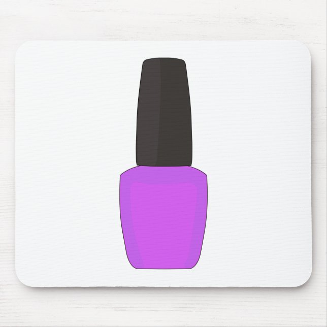Nagelpolnische Flasche Mousepad (Vorne)