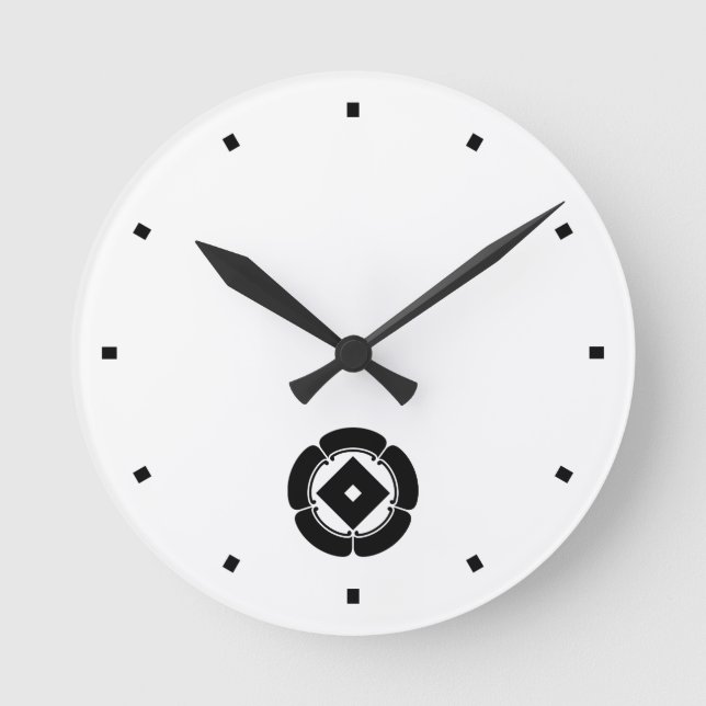 Nagelpuller Runde Wanduhr (Vorderseite)