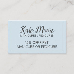 Nagelsalon Maniküre und Pedicurist Nail Salon Rabattkarte