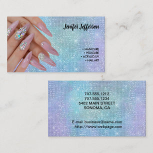 Nagelstudio Visitenkarte Treuekarte