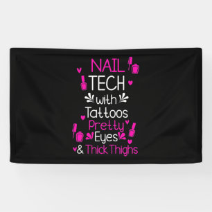 Nageltechnik mit Tattoos Banner