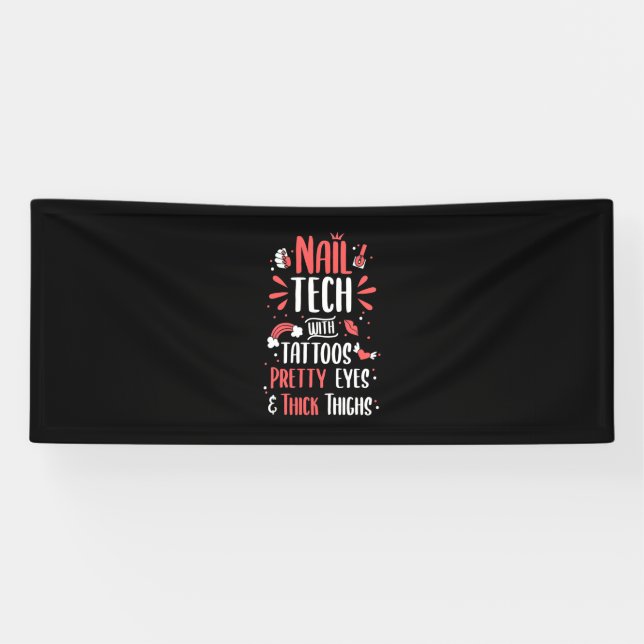 Nageltechnik mit Tattoos Banner (Horizontal)