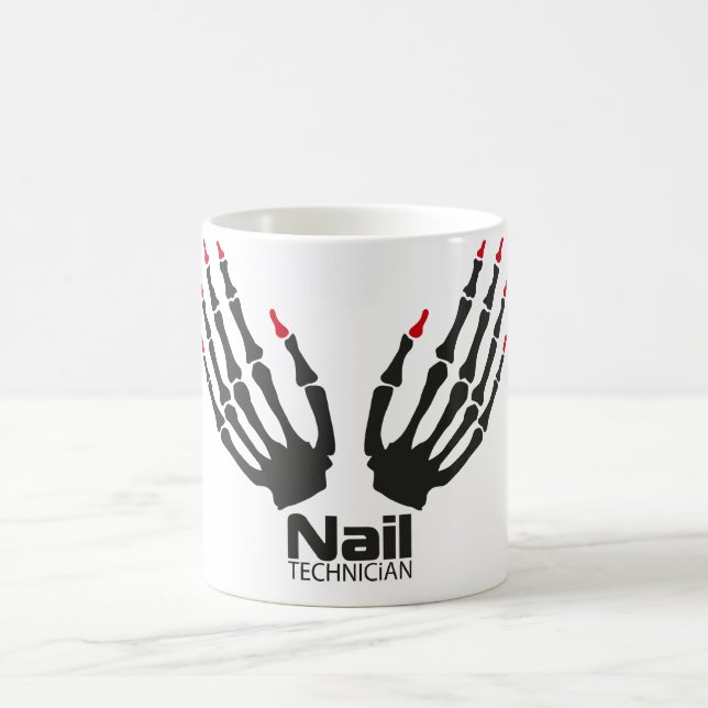 Nageltechniker Kaffeetasse (Mittel)