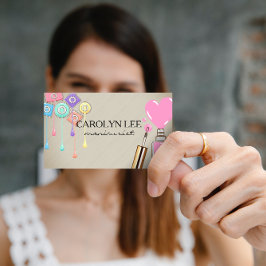 Nageltechniker | Nail Polnische Flaschen Visitenkarte