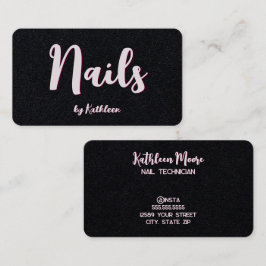 Nageltechniker Premium Visitenkarte
