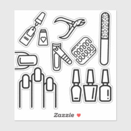 Nageltechniker Sticker