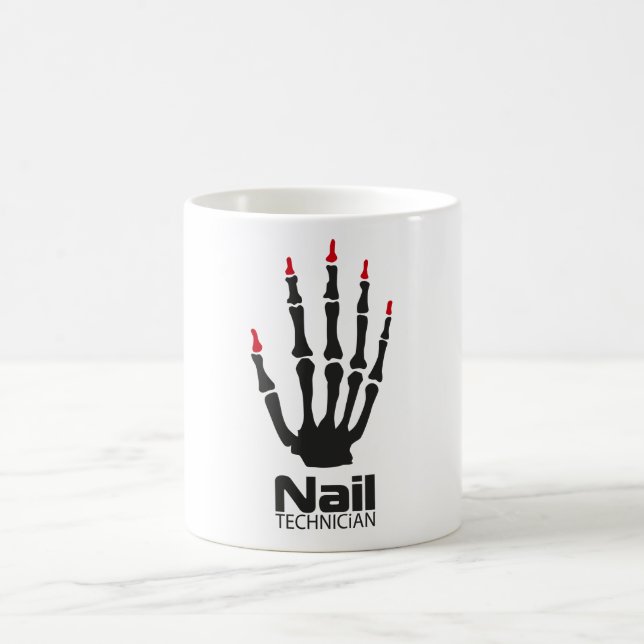 Nageltechniker Tasse (Mittel)