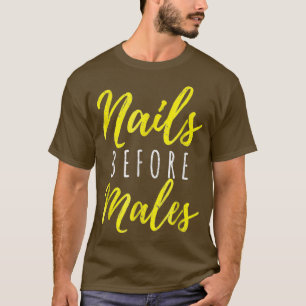 Nageltechnikerin Frauen Shirt für Nageltechnik Art