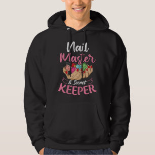 Nageltechnikerin für eine Maniküre Hoodie