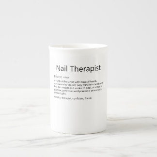 Nageltherapeut Definition Nail Tech Nail Prozellantasse