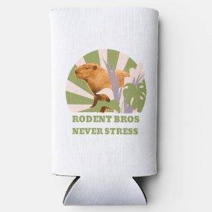 Nagetier-Brüder Stress nie Capybara Selters Dosenkühler